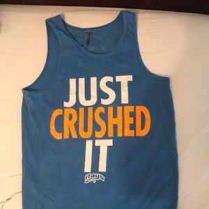 AS Orange Rays Cheer Team Tank Top